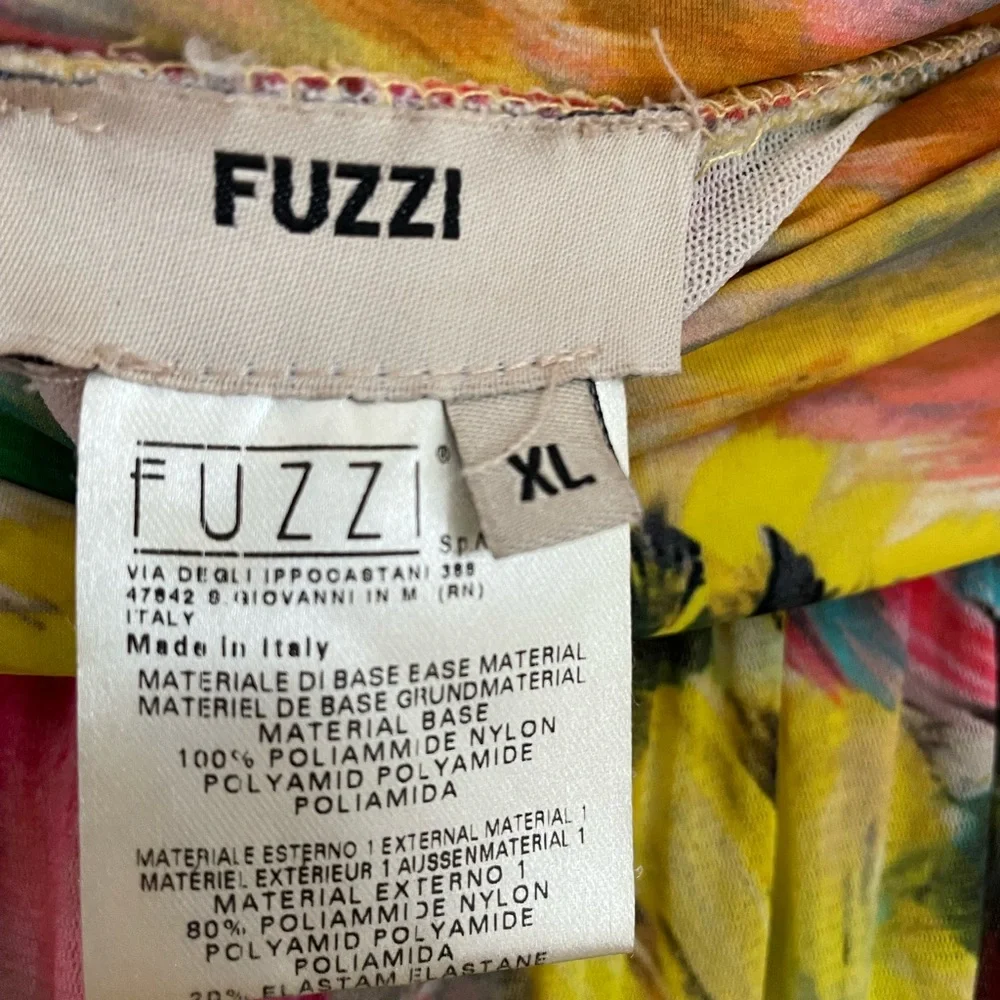 FUZZI X Jean Paul Gaultier YSK Vtintage Mesh Tiered Maxi Skirt Size XL Boho - Picture 7 of 9